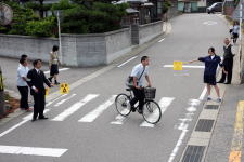 平成24年度自転車乗車マナー一斉指導