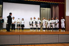 高校野球選手権石川大会壮行式