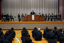 平成24年度離任式・退任式